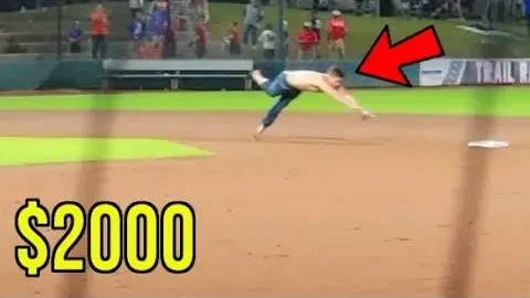 Man Risks It All to Run the Bases for a $2,000 Bet at a Baseball Game