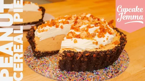 Peanut Butter Pie with Cinnamon Cereal Crust: A Decadent Dessert Recipe