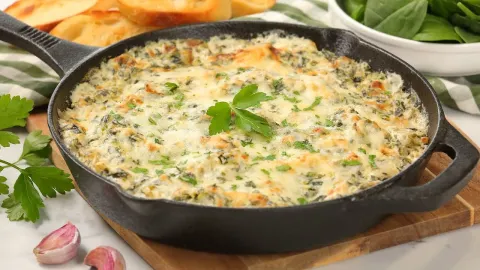 Creamy Spinach and Artichoke Dip Recipe for an Easy Holiday Appetizer