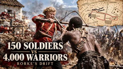 How 150 British Soldiers Defended Rorke's Drift Against 4,000 Zulu Warriors