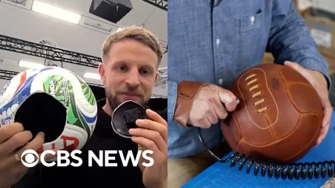 The Evolution of World Cup Soccer Balls Over Nearly a Century