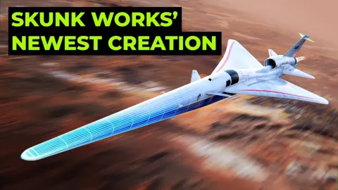 NASA X-59 QueSST The Experimental Supersonic Jet With a 38 Percent Nose