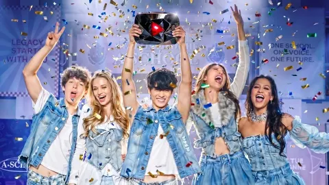 Celebrating 100 Million Subscribers with a Fan Event at A-School