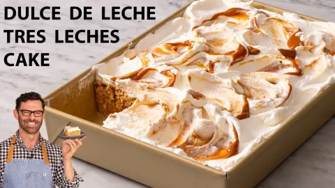 How to Make a Dulce de Leche Tres Leches Cake That Stays Light and Fluffy