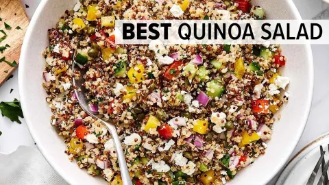 Mediterranean Quinoa Salad Recipe: A Colorful Meal Prep for the Week