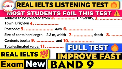 IELTS Listening Practice Test with Answers for June 2026