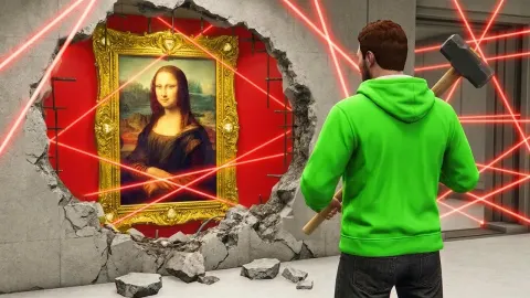 Stealing a $10 Million Painting in GTA 5 Kortz Center Heist