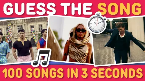 Guess the Song in 3 Seconds Challenge Music Quiz