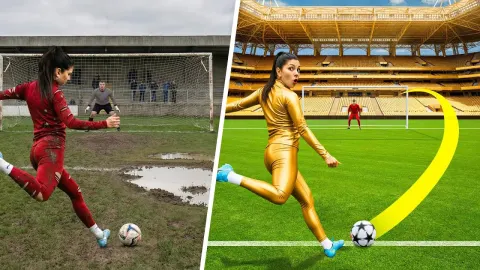 Scoring Goals to Unlock Bigger Stadiums Around the World