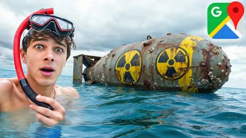 Abandoned Cruise Ship, Plane Wreck and Deserted Resort Found on Google Maps