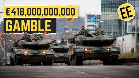 Europe's Stagnant GDP Growth and the Surge in Military Spending