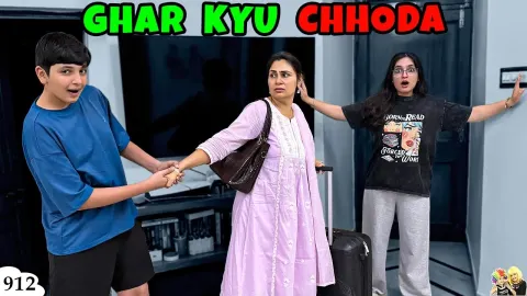 Aayu and Pihu Show Family Vlog Explores Why They Left Their Home in Episode 912