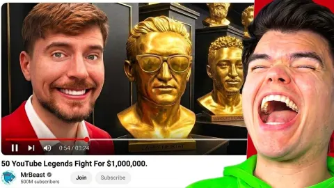 Inside MrBeast's Million Dollar Challenge with YouTube Legends