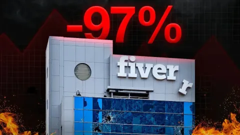 Fiverr Faces Collapse as AI Erodes Freelance Market and Buyers Flee