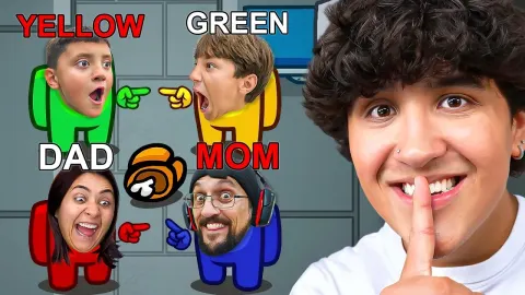 FGTeeV Plays Among Us With All Wrong Names and Chaos Ensues