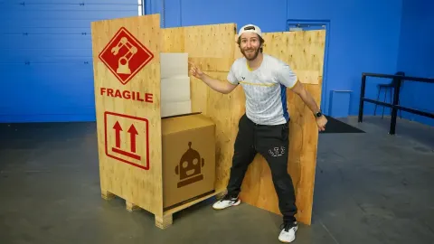 Linus Finally Buys the Robot Badminton Partner He Waited a Decade For