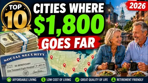 10 Affordable US Cities Where a $1,800 Monthly Budget Can Still Feel Comfortable in 2026