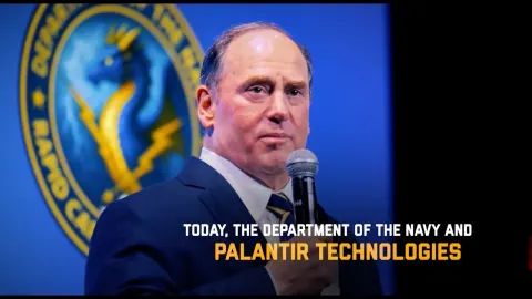 Navy Secretary Phelan Partners with Palantir to Modernize Shipbuilding with AI