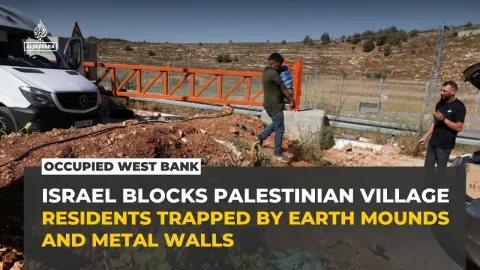Sinjil Village Faces Tightened Israeli Blockade in West Bank