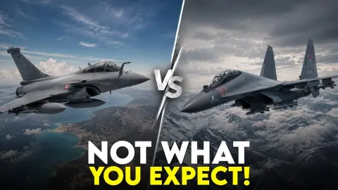 Rafale vs Su-30SM Aerial Encounter Over the Baltic Sea