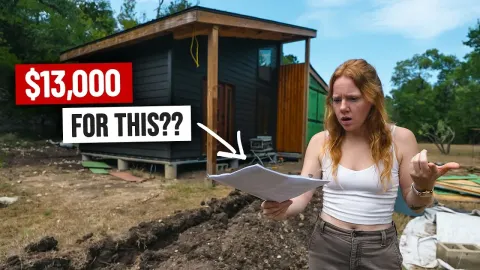 The Real Cost of Finishing a Tiny House in Extreme Texas Heat