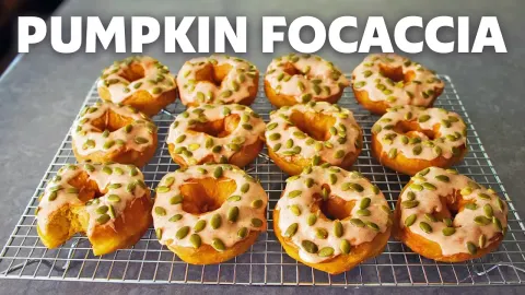 Pumpkin Focaccia Donuts Recipe Brings Grandma's Fried Dough Secret to Your Kitchen