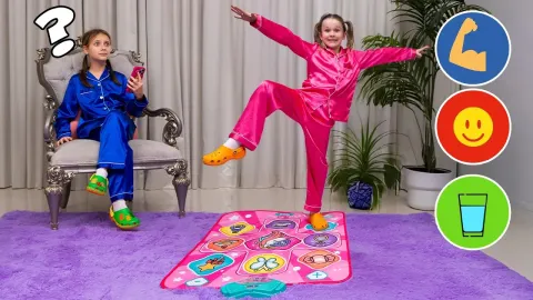 Stephi and Eva Learn to Make Healthy Choices Through Fun Challenges
