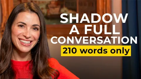 Master English Fluency with Shadowing Using Only 210 Words