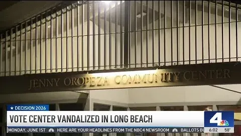 Ballot Box Fire and Vandalism Strike LA County Ahead of Primary Election