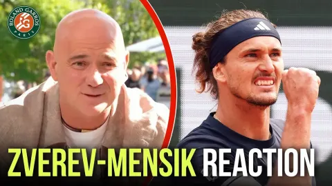 Andre Agassi Analyzes Alexander Zverev's Path to the Roland-Garros Final