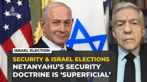 Former Israeli Justice Minister Calls Netanyahu Security Doctrine Superficial and Unoriginal