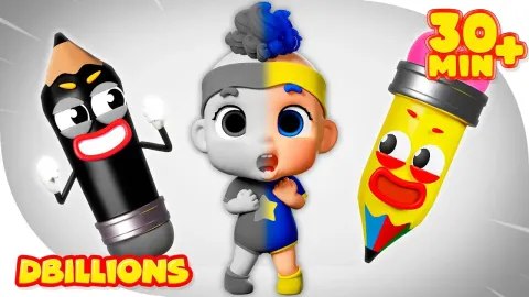 Magic Pencil Adventures with Baby DB and Friends in Fun Songs