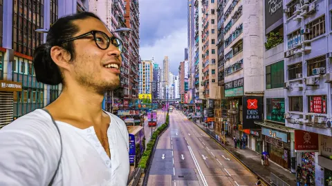 Hong Kong Street Food and Bruce Lee's Home Explored in New Travel Vlog