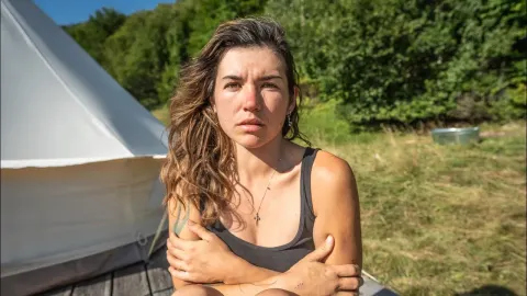 Embracing Solitude in a Remote Mountain Cabin