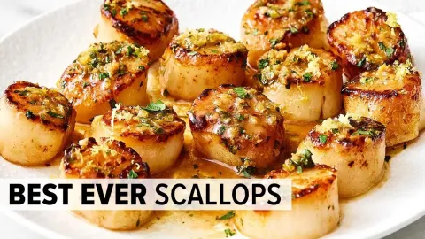 Pan-Seared Scallops with Lemon Garlic Butter Sauce: An Easy Elegant Dinner