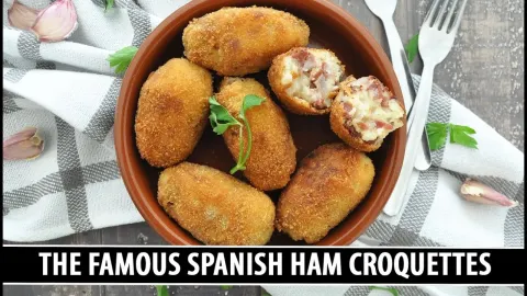 How to Make Crispy Spanish Ham Croquettes with a Creamy Center
