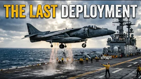 US Marine Corps Retires the AV-8B Harrier II After Decades of Service