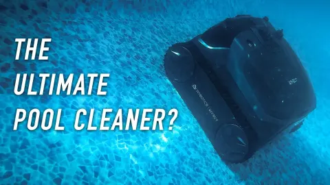 WYBOT S3 Cordless Robot Pool Cleaner Automates Maintenance and Self-Cleaning