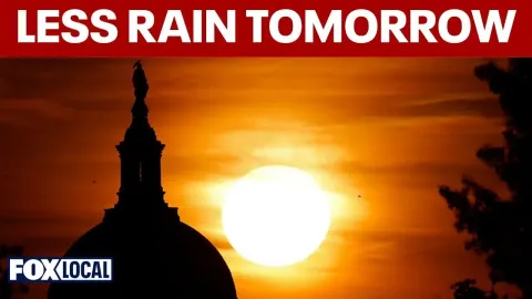 DC Area Gets a Brief Break Before More Rain Arrives