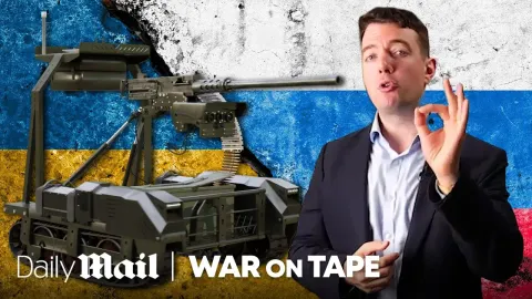 Ukraine Deploys Ground Drones Armed with Machine Guns Against Russian Forces