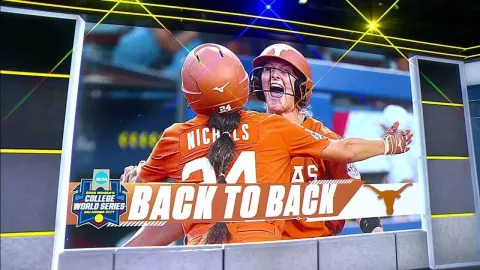 Texas Softball Wins Back-to-Back WCWS Titles After Sweeping Texas Tech