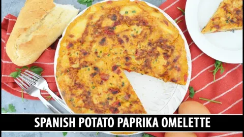 Spanish Omelette with Paprika: A Simple Yet Underrated Spanish Recipe