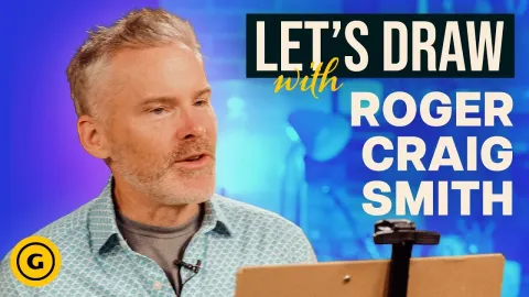 Voice Actor Roger Craig Smith Shares Drawing Tips and Career Stories