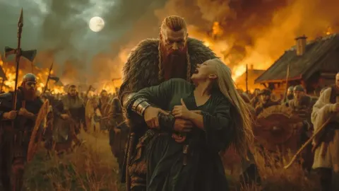 The Shocking Viking Funeral Ritual That Left an Arab Diplomat Horrified