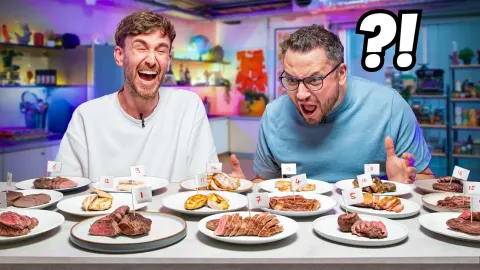 Two Home Cooks Take on the Ultimate Meat Identification Challenge with 17 Plates