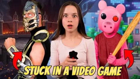 A Family Gets Trapped Inside Video Games and Must Fight Their Way Out