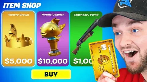 Fortnite Pay-to-Win Experiment: Spending $10,000 on V-Bucks for Overpowered Weapons