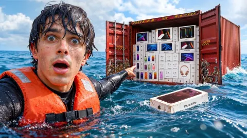 Divers Open Lost Shipping Containers Found on Google Maps Worth Over Half a Million Dollars