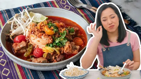 Discover Khao Soi Nam Ngiao a Unique Northern Thai Tomato Curry Noodle Soup