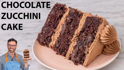 Fudgy Chocolate Zucchini Cake Recipe for Moist and Rich Dessert